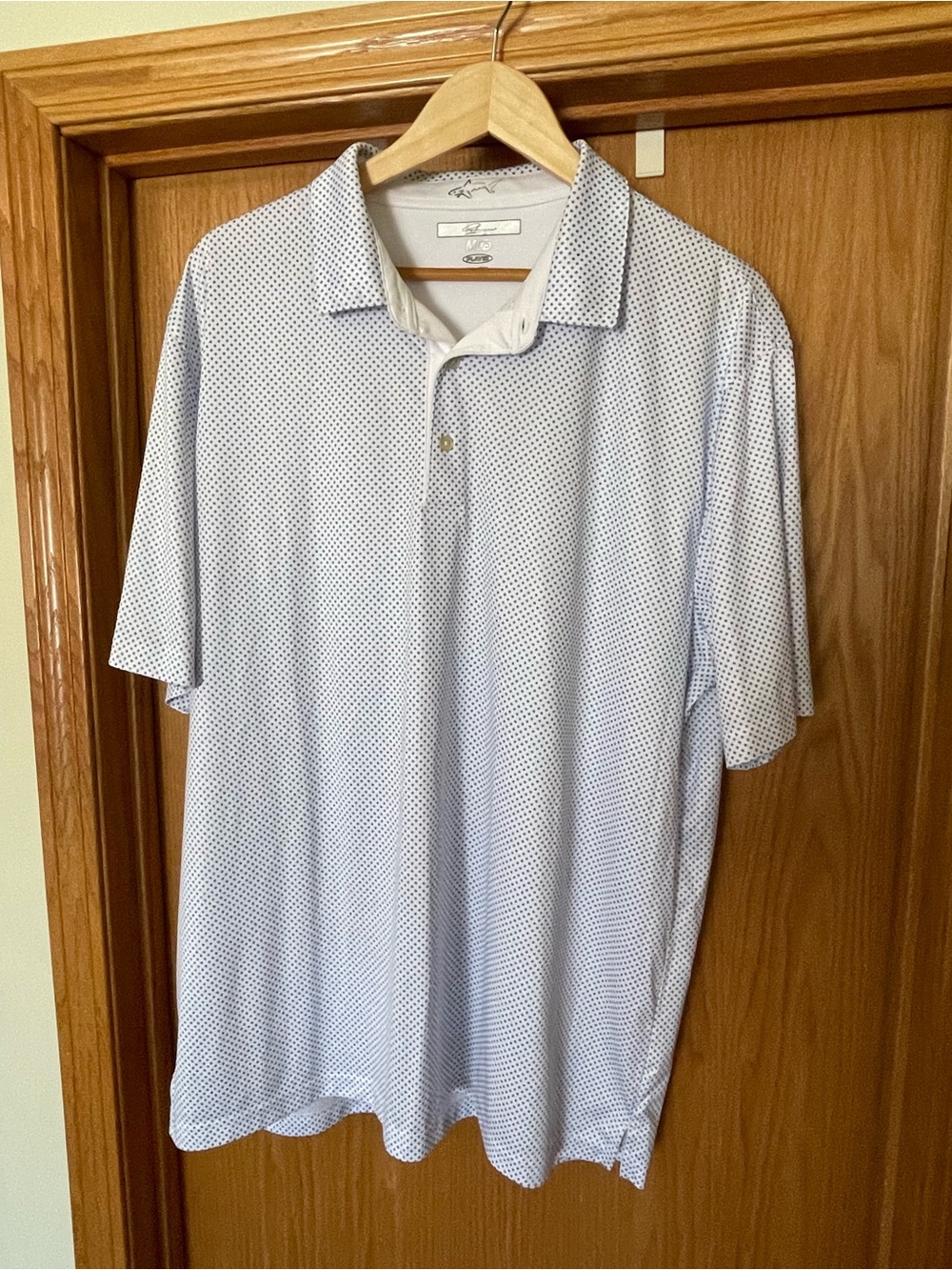 LG Light Blue Micro-Dot Polo
